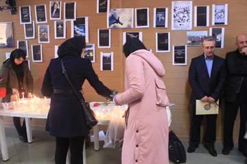 یادبود کشته شدگان سانحه هوایی اکراین